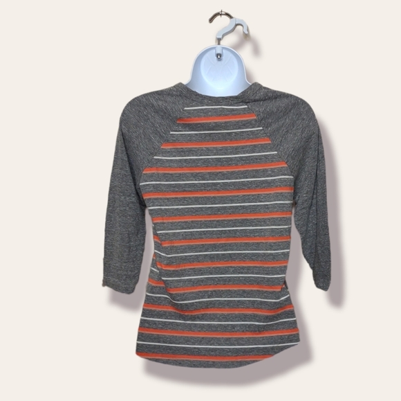 Marine Layer Striped Raglan Baseball Tee - Picture 3 of 5